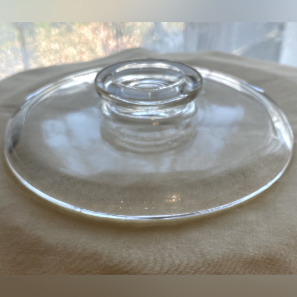 Vintage PYREX Glass LID  (6283-C C-25) for PYREX Flameware Glass Double Boiler
